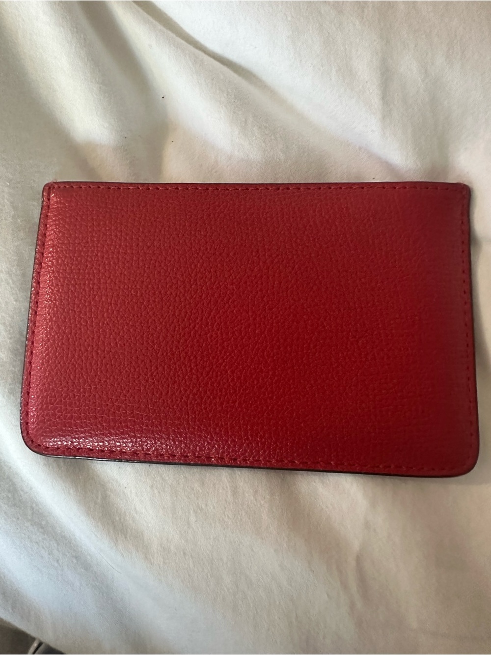 Tory Burch Rainbow Colorblock Leather Zip Card Case - Picture 3 of 6